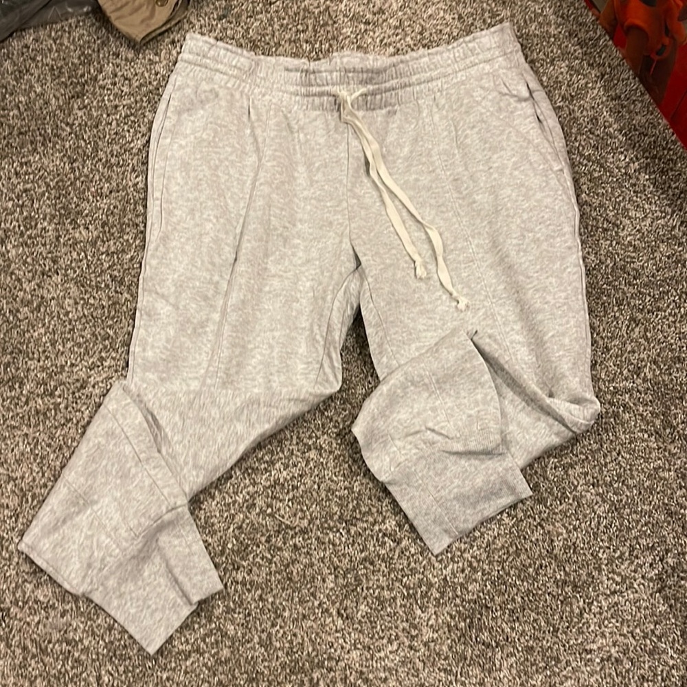 Grey sweatpants